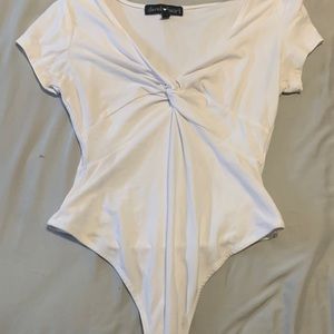 White bodysuit size small
